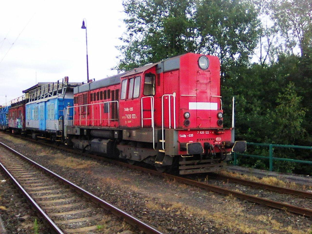 T 448 035 (620 122 ex DB Schenker Rail Polska), Havov, 10. 7. 2019