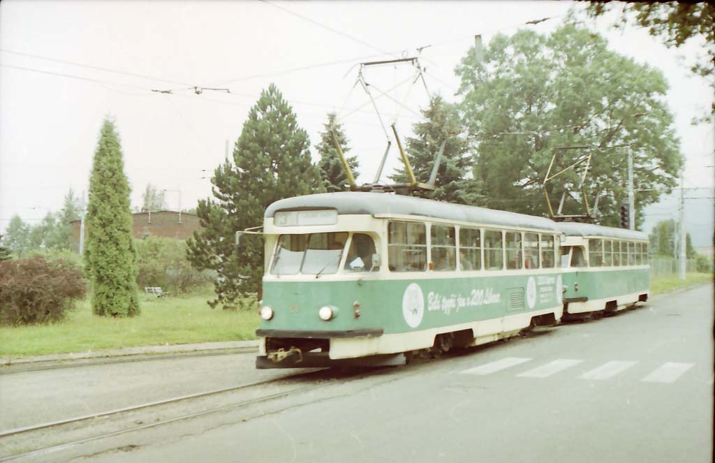 26.08.1998 - Liberec Doln Hanychov Tram. T2R 21 + 20