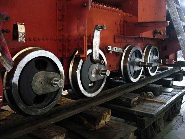 z opravy lokomotivy Gontkulk, foto M.Kouil, 7.1.2011