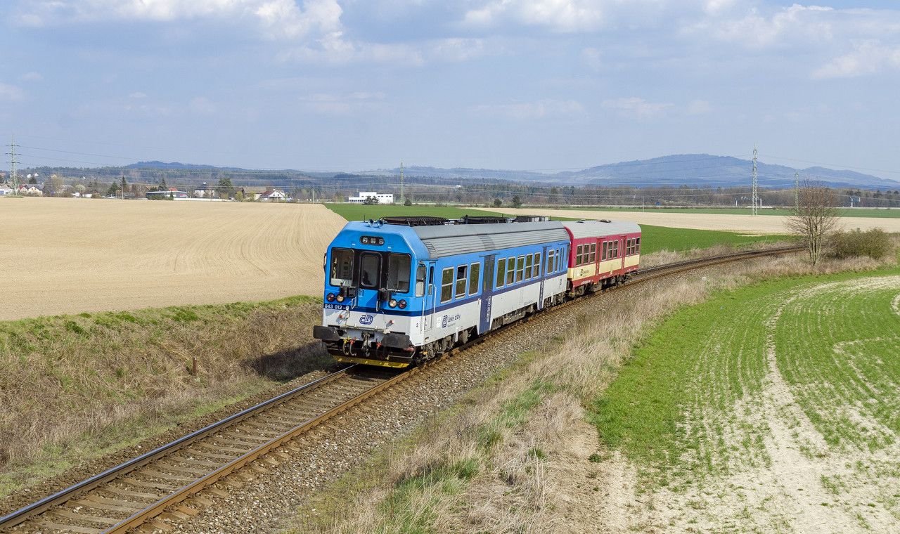 843.012-6 Doub� u Turnova 9.4.2020