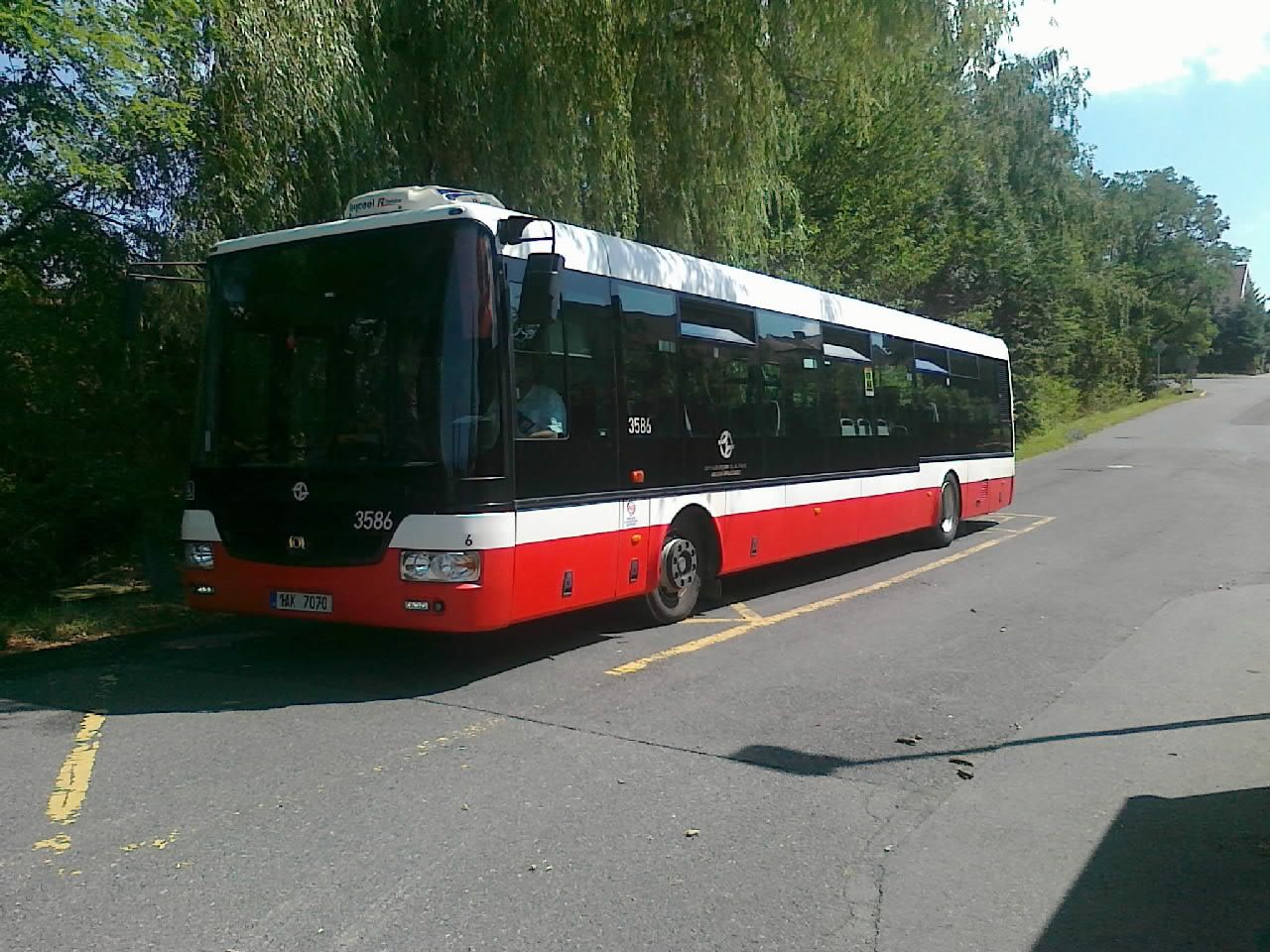 3586 na manipula�n� zast. Kolovraty p�i asistenci filma��m