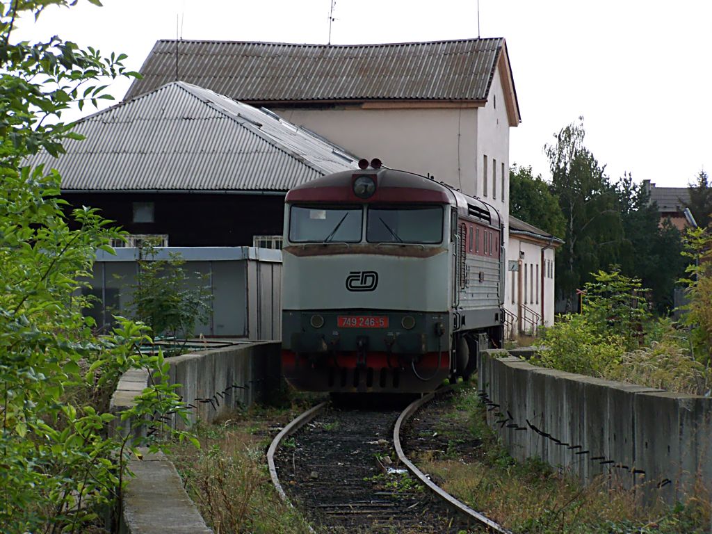 749 246-5 odpov v Olomouckm depu 3.10.2009(foto Pavel Valenta)