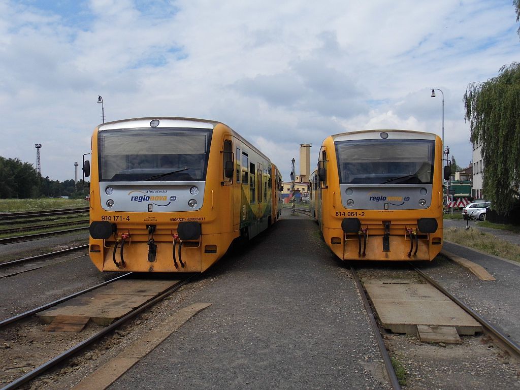914 171 Sp 1891, 814 064 Os 19711 Kladno (24. 7. 2014)