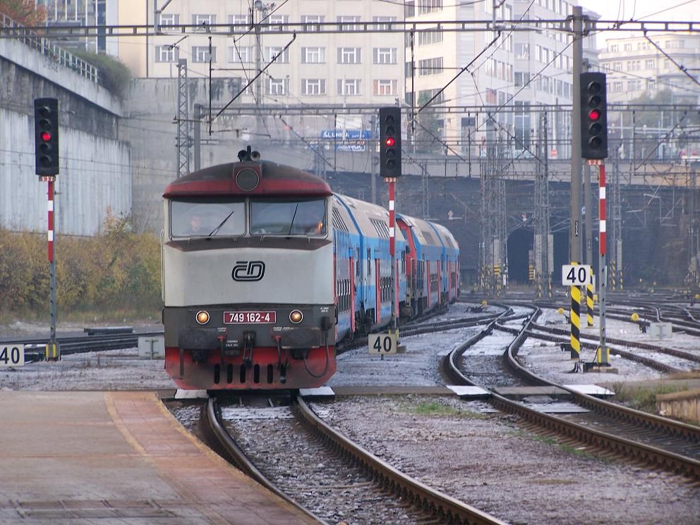 749.162 na ele sv. z ONJ - Praha Hl. N. - 12.11.2011.