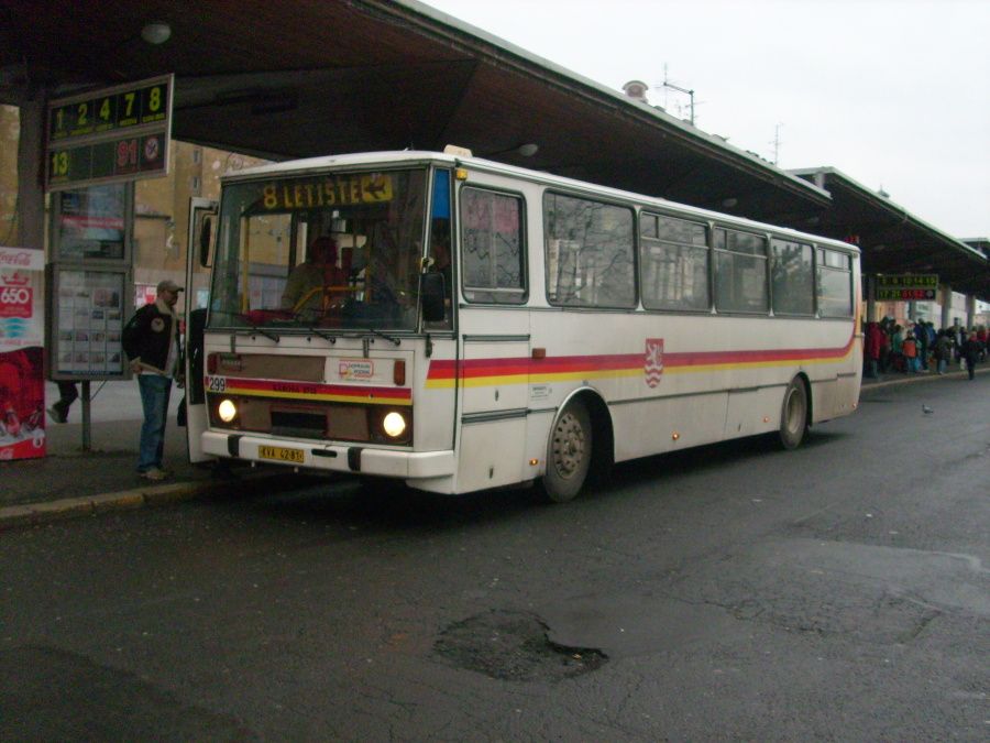 Karosa B732 ev.�.299 na lince 8