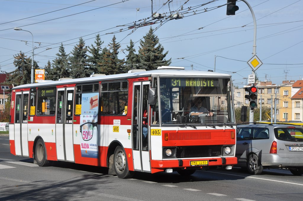 Bus 405, Slovany, 17.10.2012