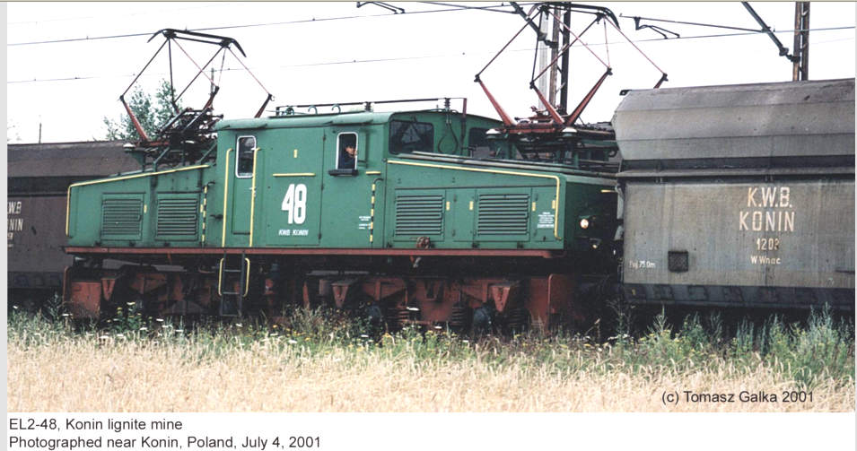 PL Another one from the Konin mine EL2-48, photographed near Konin on July 4, 2001