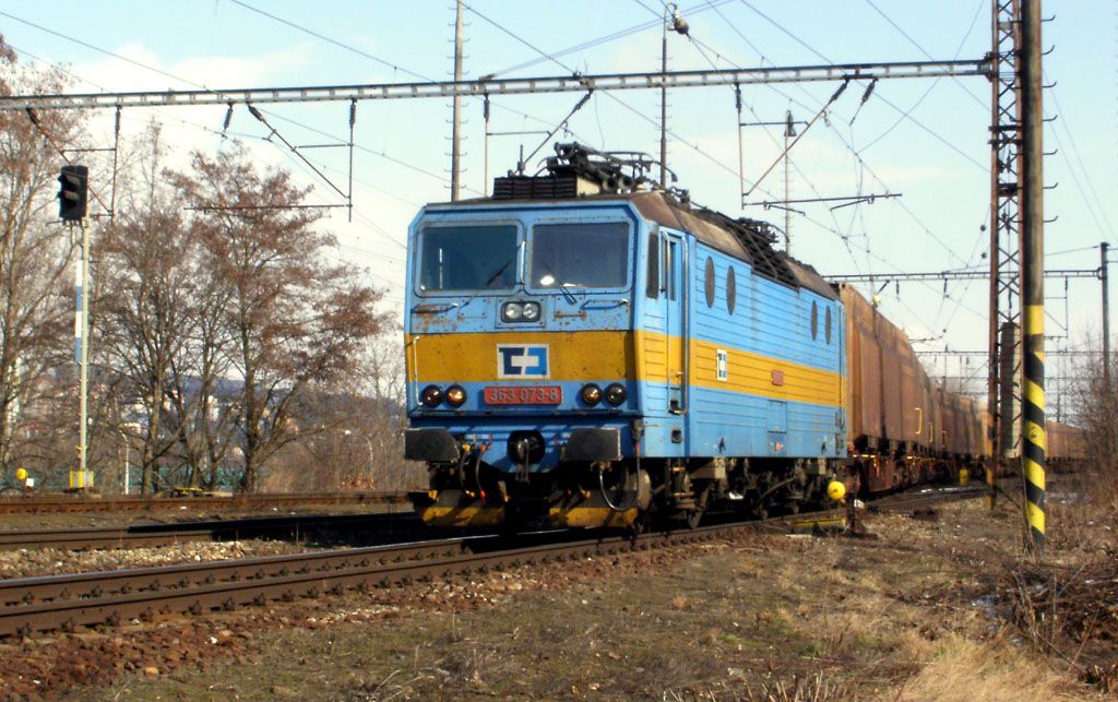 363 073-8 Praha - Hole�ovice - odb. Stromovka