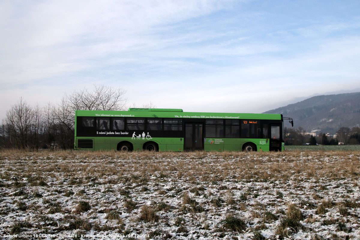 Arriva Teplice - Solaris Urbino 15 LE - 718 - Krupka Sobchlebsk - 28.12.2014