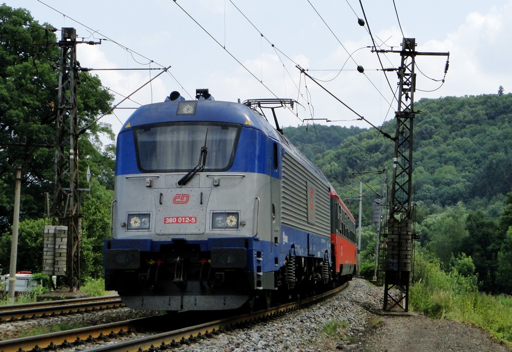380 012-5, Ex 520 Vcacan, Brands nad Orlic 10.7.2013