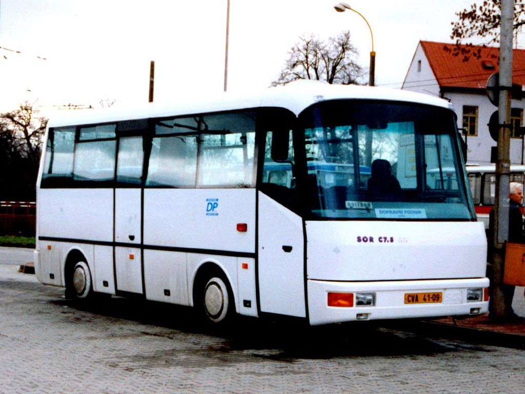 CVA 41 - 09 - C7,5 lili - DP Chomutov a Jirkov - Jirkov, Autobusov ndra