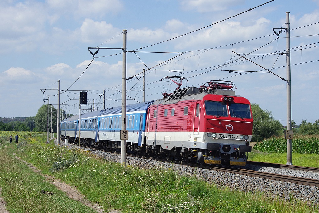 350.003 - EC 279, Pardubice-Oponek, 29.8.