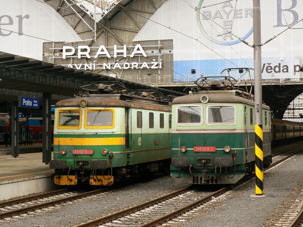 141.023 a 141.004 Praha hl.n. 31.1.2009