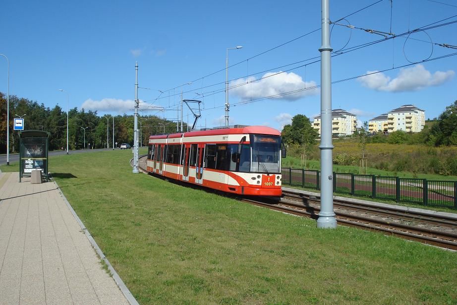 Bombardier v ulici V�clava Havla