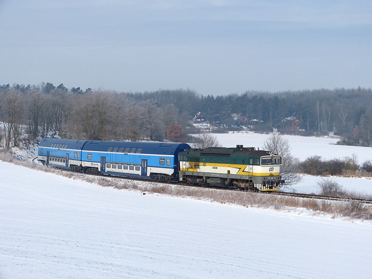 754 045 Po���� nad S�zavou Sv�rov - Po���� nad S�zavou, Os 9055, 7.1.2017