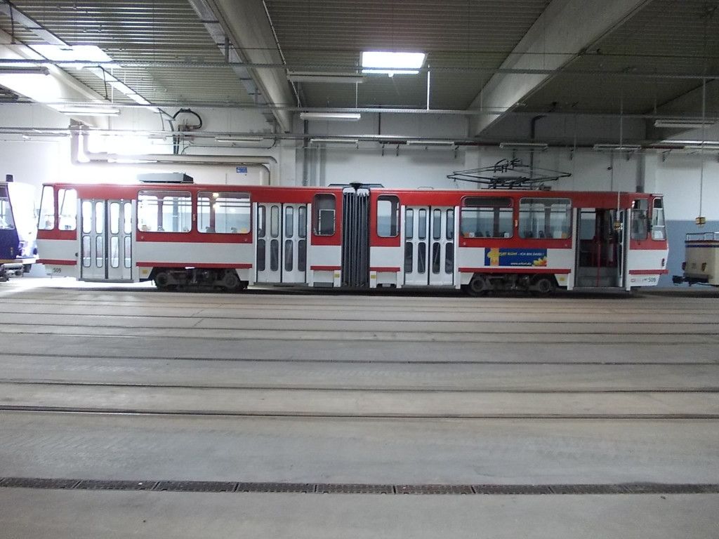 Erfurt - vozovna