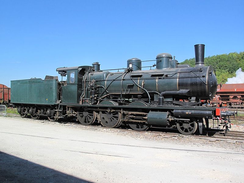 Bval koistn lokomotiva SD 130-B-348 v muzeu v  Longueville (Francie).
