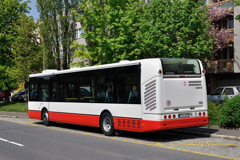 Ev. . 149 (Irisbus Citelis 12M) v zastvce 