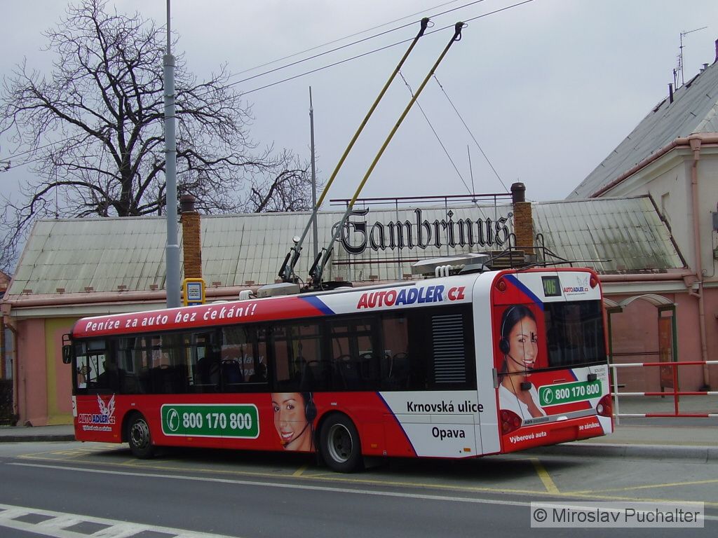 Ev. �. 86 (Solaris Trollino 12 AC) v kone�n� zast�vce "Jakta�".