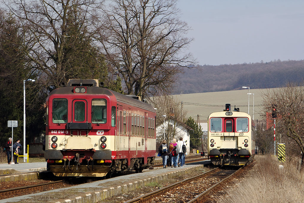 MOs 4310, 4311, jezdec u Luhaovic, 20.3.2010