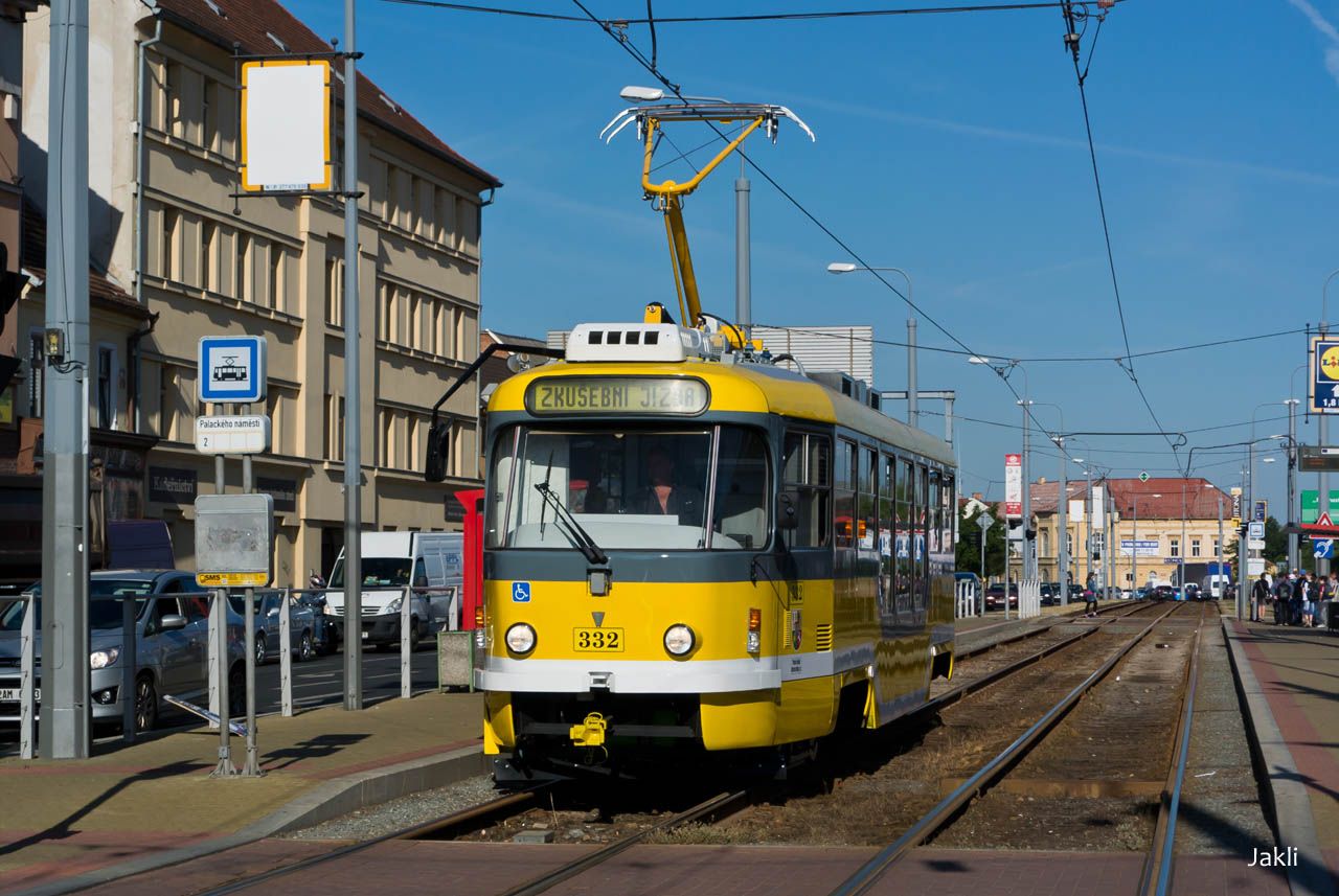 Wana č. 332 po VP na Palackého náměstí