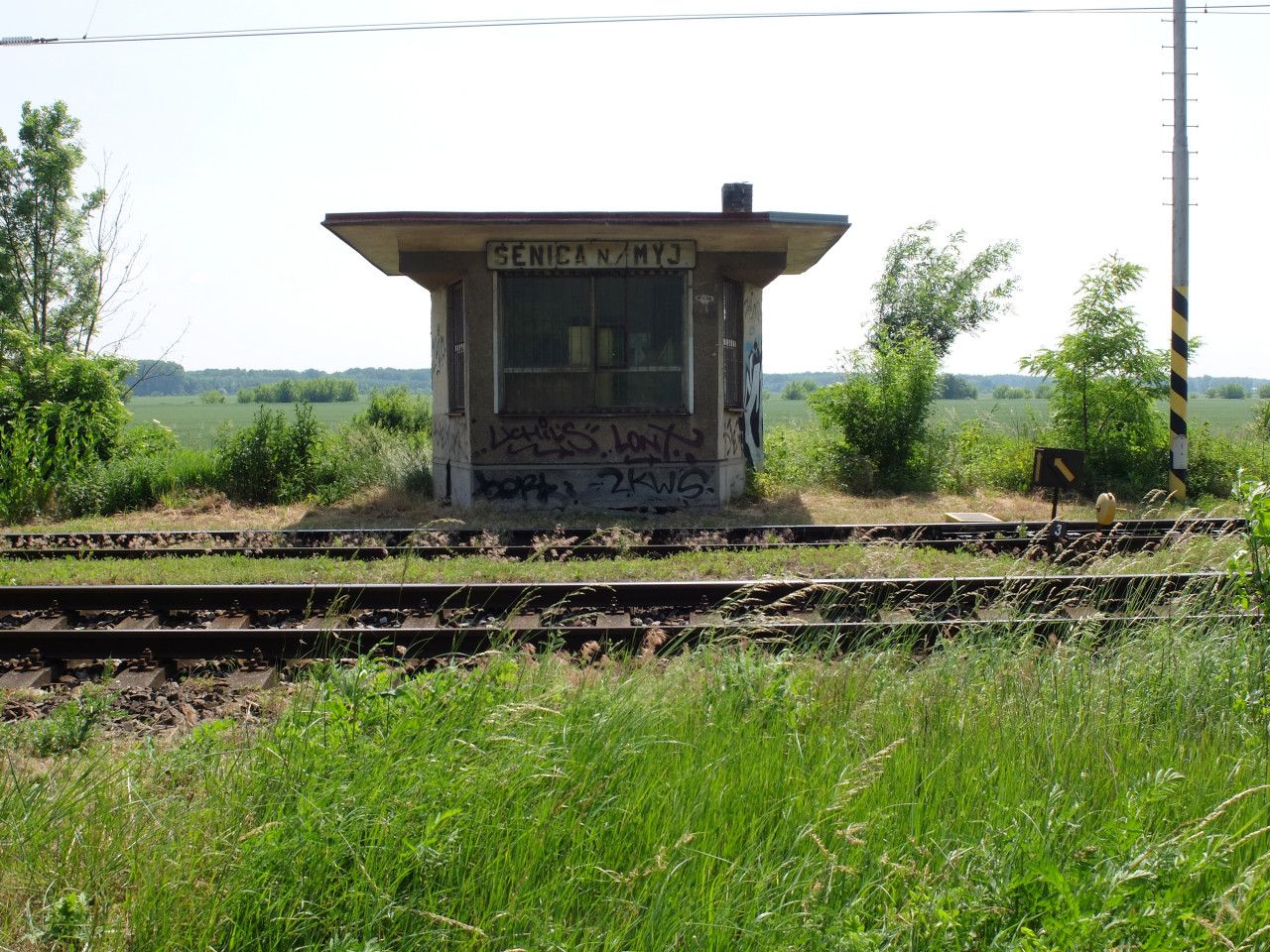 na trnavsk�m zhlav� �st (kdy� Senica byla je�t� nad Myjavou)