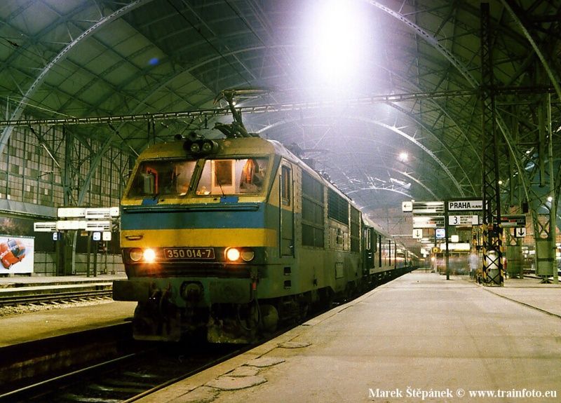 350.014, Ex 227, Praha hl.n., 8.3.1992