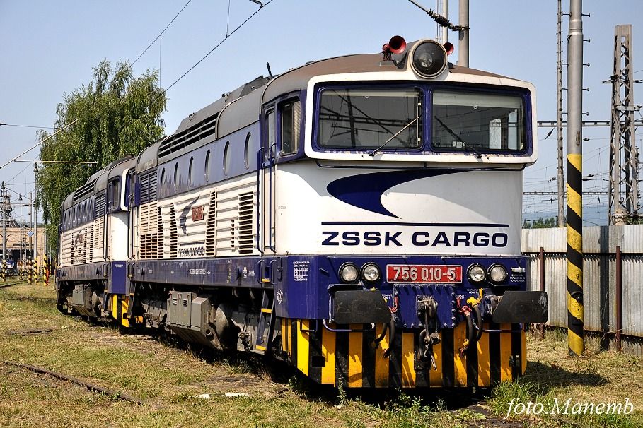 756 010+007 - 13.7.2011 RD Zvolen