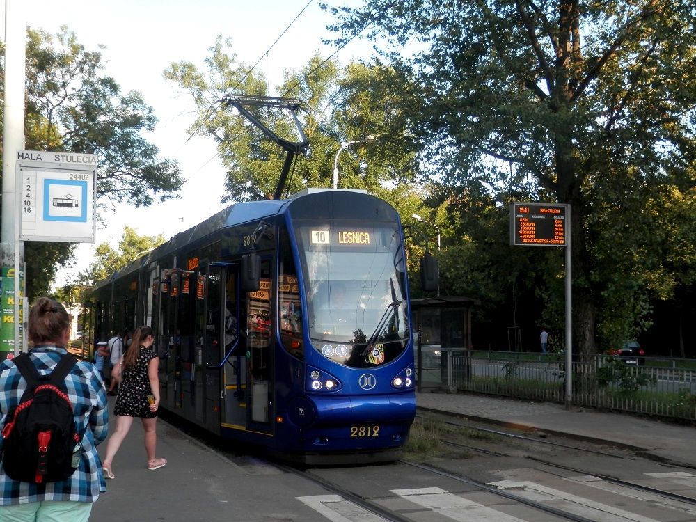 tramvaj u Haly stolet ve Vratislavi