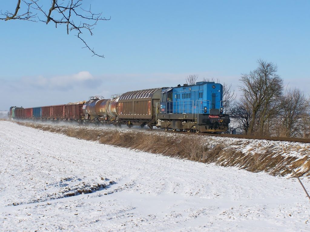 RN 44055 sjd zimn krajinou 24.1.2011 od Vesce k Blkovicm (foto Pavel Valenta)