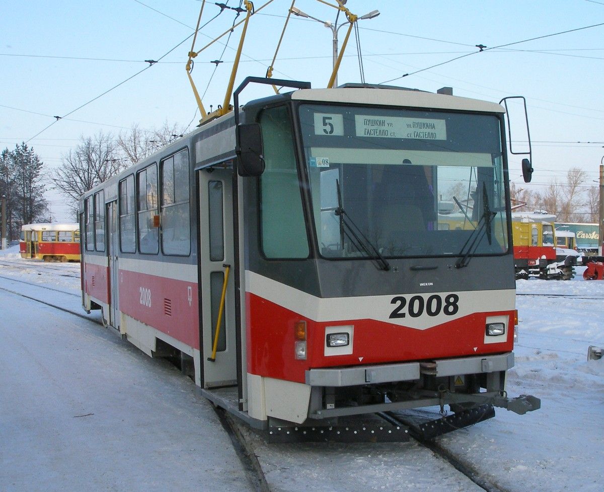 zima jak v Rusku, linkov provoz II.vozu (2008)