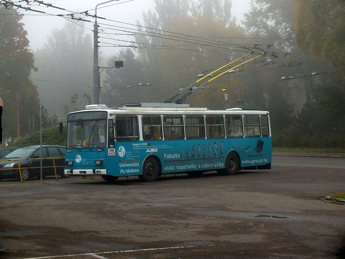 14TrR10/6, 348, Dukla vozovna, 21.10.2011