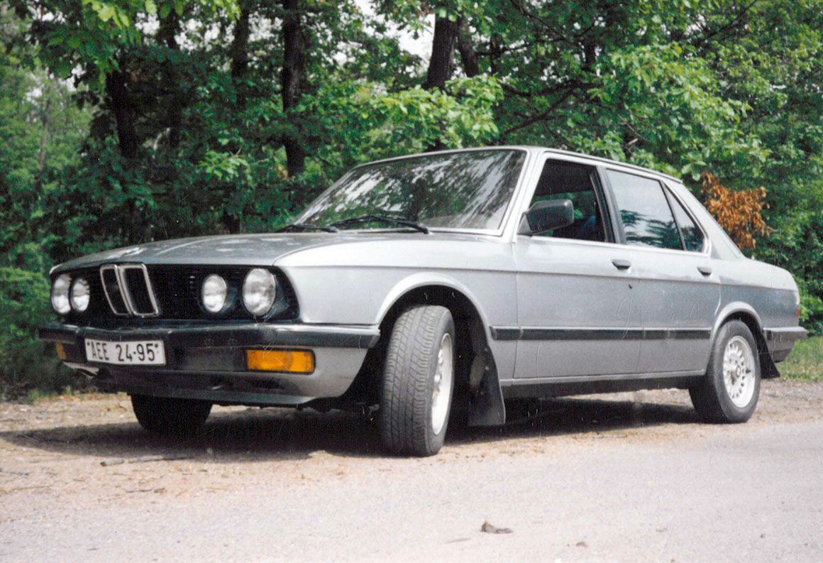 BMW E28 - stav v r. 1993