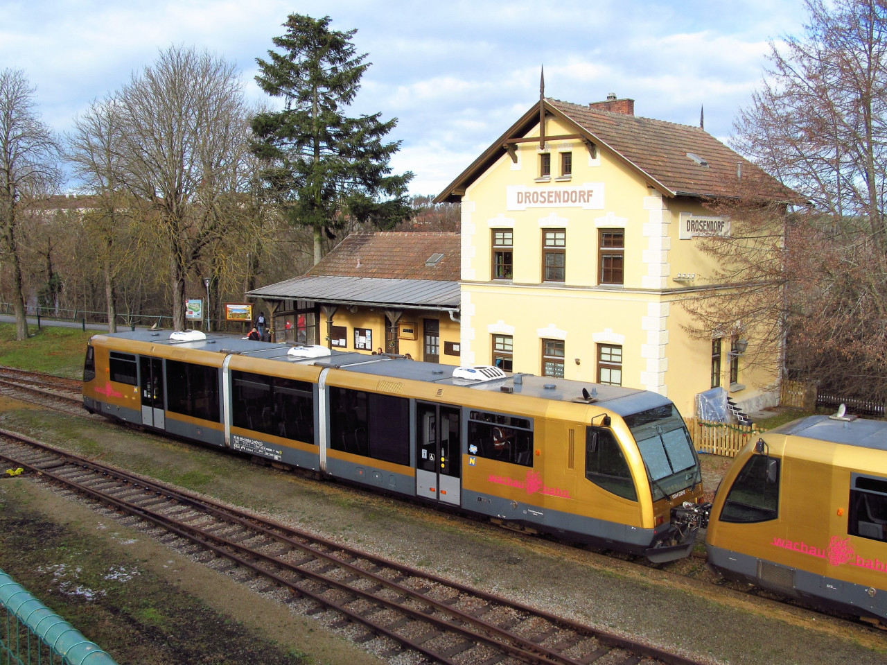 Christkindzug z Retzu po pjezdu do Drosendorfu (s cca 60 - 70 cestujcmi); 24. 12. 2022