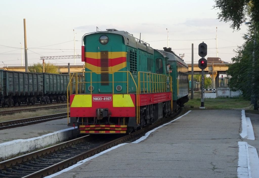 Vlak Odsa-Kiinv pijd do Bendery-2. K fotu byl nutn souhlas uniformovanch sloek.