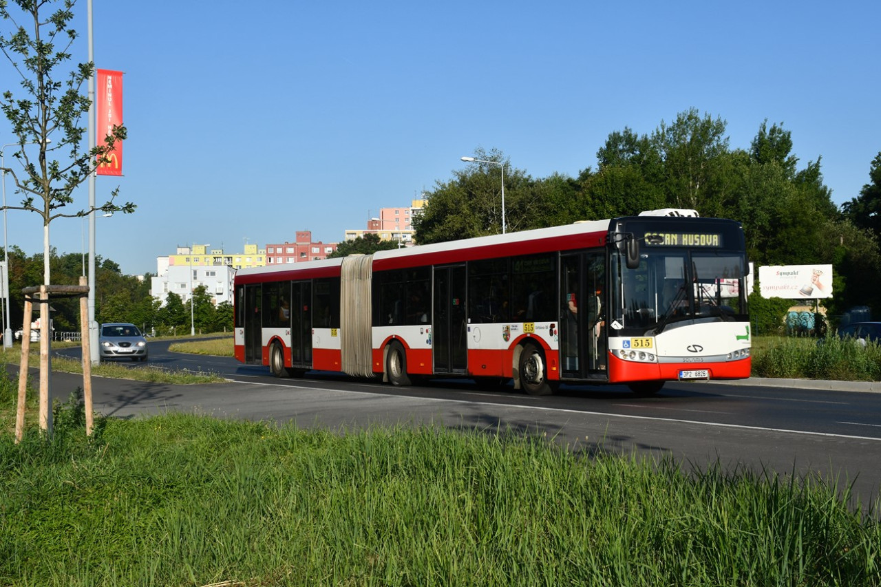 Autobus Solaris Urbino 18 . 515, Plze, Na Chmelnicch, 19.07.2022