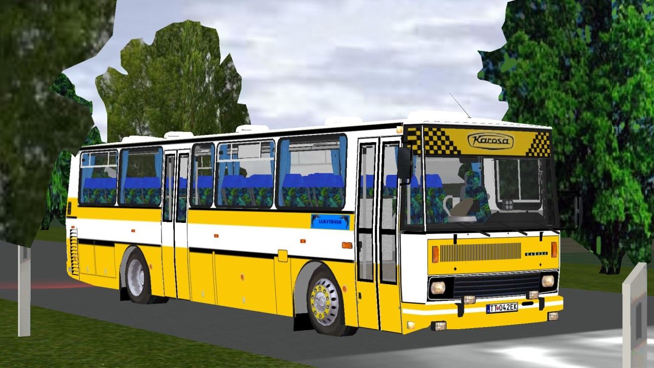 Karosa C735.1031.1 smeruje do gar�e