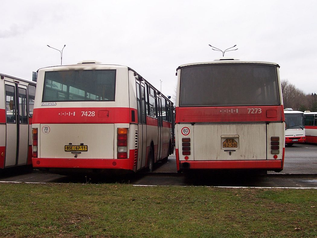 7428 a 7273 vozovna