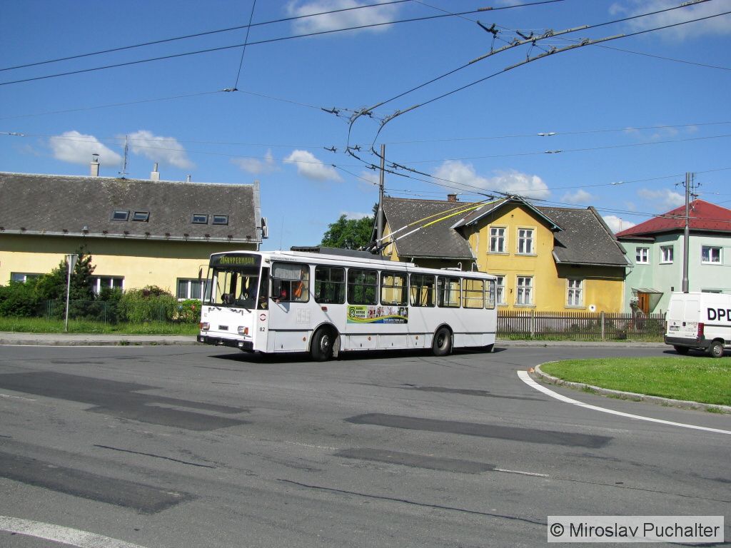 Ev. �. 82 (�koda 14 Tr 17/6 M ) vyj�d� od odstavn�ho m�sta 