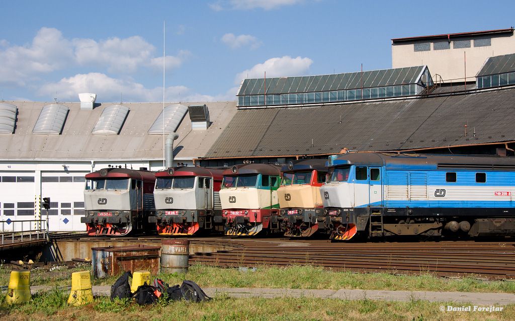 749.042+749.246+749.250+749.257+749.259 DKV Olomouc 16.7.2013 foto Daniel Forejtar