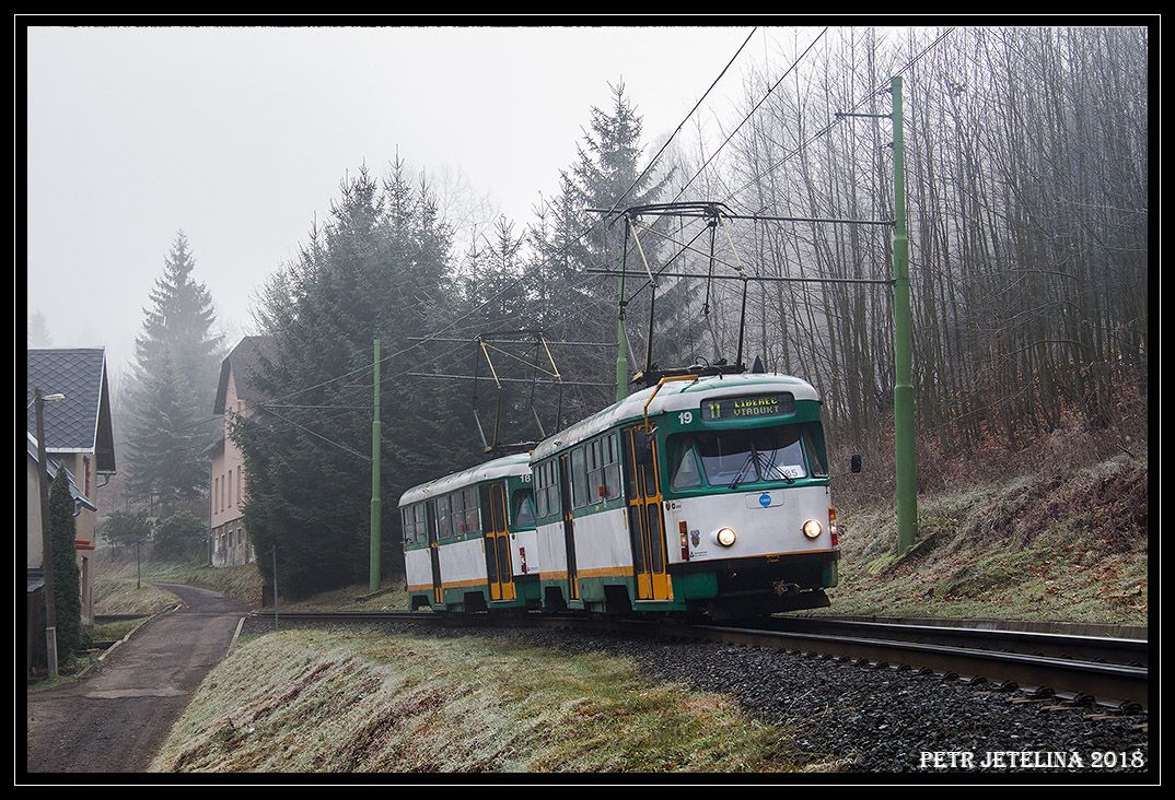 Tatra T2R, 17.11.2018, Liberec