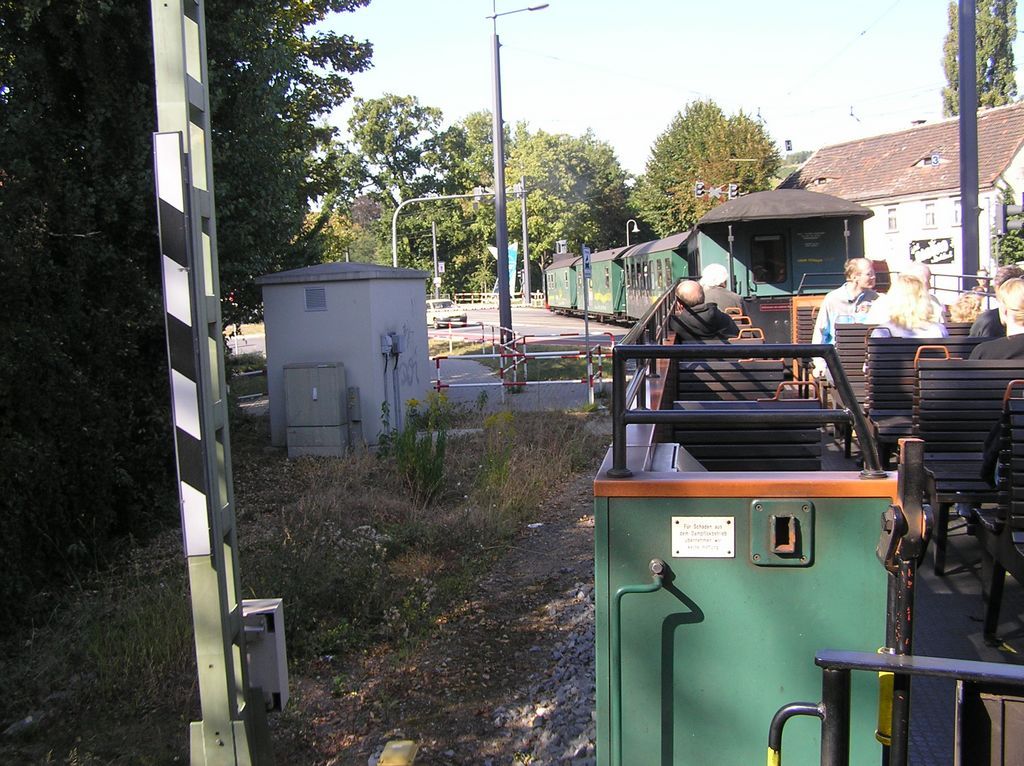 Ken s tramvajovou trat o rozchodu 1450 mm