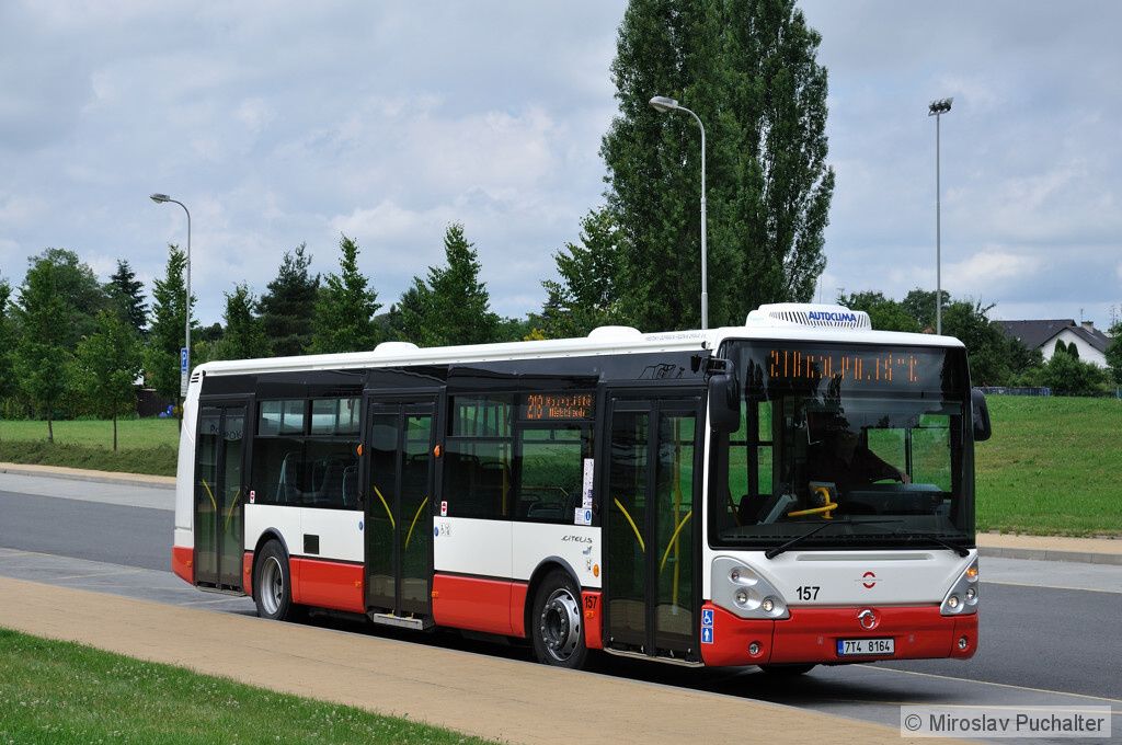 Ev. . 157 (Irisbus Citelis 12M) v konen 