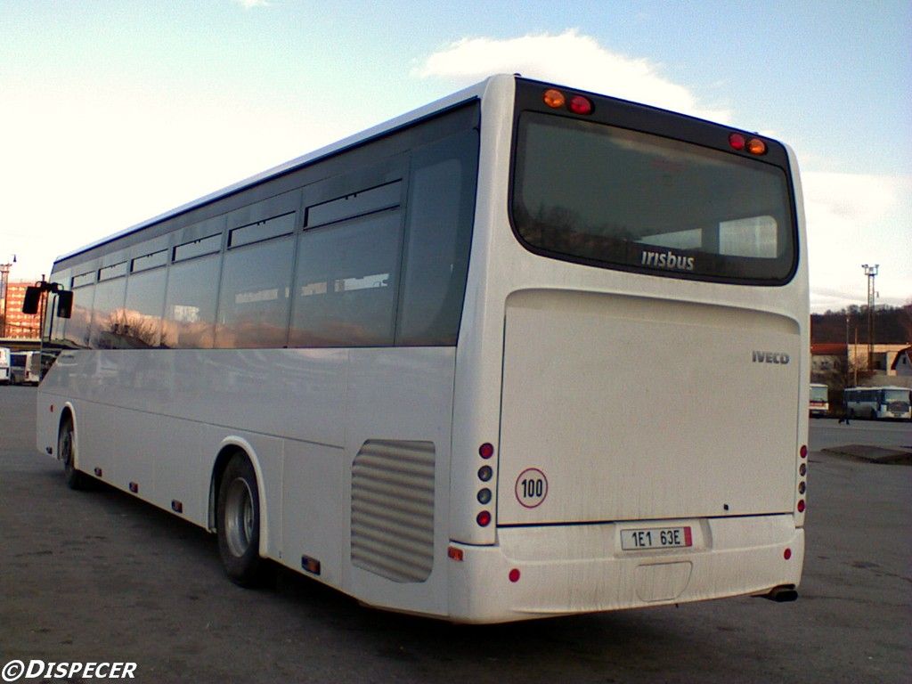 Iveco Crossway 12m (?) s prevoznmi RZ 1E1 63E na koickej AS 08.12.2008... ©Dispecer