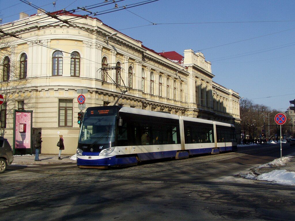�koda 15T �. 57060, Merkela iela - Stacijas laukums, 21.2.2013