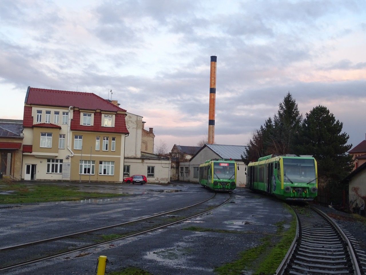 Na vle�ce Fruty Sulejovice. 