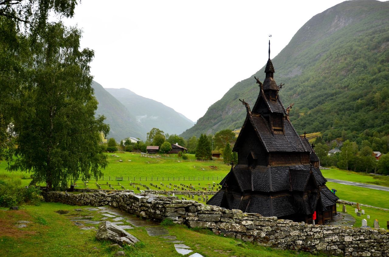 Borgund - d�ev�n� kostel