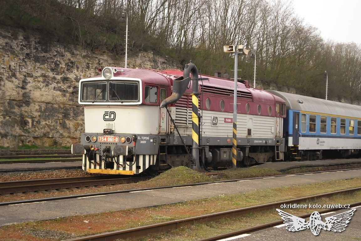 754 061-0 (R 1109), Bakov nad Jizerou (3.4.2016)