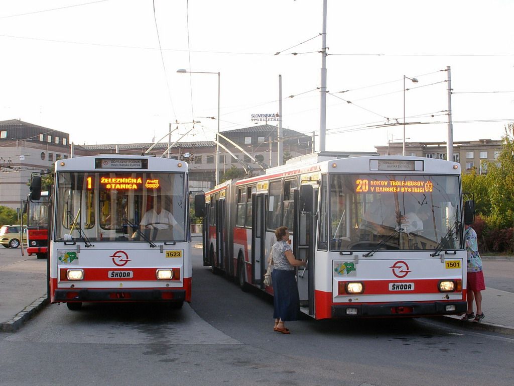Zeleznicna stanica, stretnutie s vozidlom linky 1