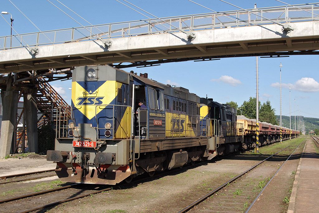 TSS 742 521 + 408, Uhersk Brod, 24.6.2010